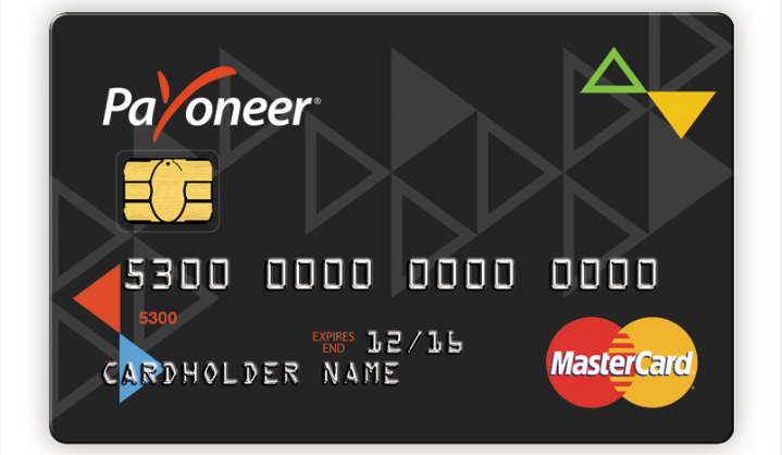 شرح طريقة الحصول على بطاقة بايونير payoneer