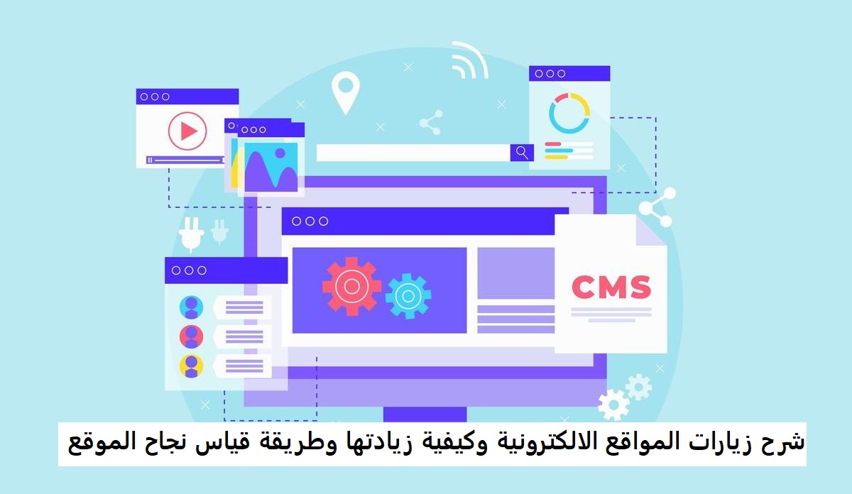 شرح زيارات المواقع الالكترونية وكيفية زيادتها وطريقة قياس نجاح الموقع