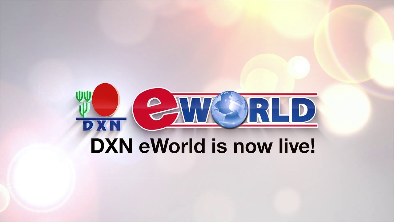 طريقة تسجيل دخول حسابي dxn eworld