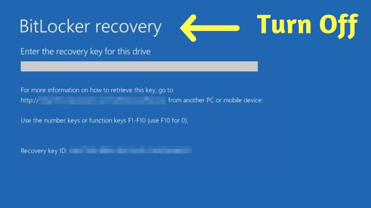 حل مشكلة fix problem bitLocker is not accessible